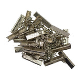 Maxbell Maxbell 12x Crimp Clips End Lobster Clasp Extender Chain DIY Jewelry Findings Silver