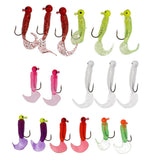 Maxbell Maxbell Fishing Lures Set Jig Head Hooks Soft Fishing Baits Crankbait Artificial Kit