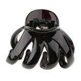 Large Hair Claw Clips Thick Hair Octopus Jaw Folding Hairpin for Women Black