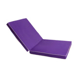 Maxbell Folding Gymnastics Mat Portable Compact Exercise for Workouts Outdoor Indoor Purple