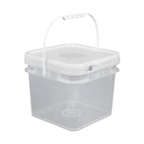 Maxbell Square Bucket Food Storage Container for Art Crafts Projects Paint Water