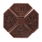 Maxbell 3pcs Chinese Lock Puzzle Metal Brain Teaser IQ Test Toys for Adults Children