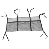 Maxbell Trampoline Shoes Storage Bag Portable Easy Setup Trampoline Storage Mesh Bag 3 Pockets