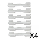 Maxbell 4x6Pcs Fishing Accessory Light Stick Clip Fluorescent Lightstick Clip Holder 3.0mm-3.6mm