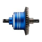 Maxbell RC Car Differential Aluminum Alloy Sturdy Complete Kit for 1/10 RC Car Truck Blue