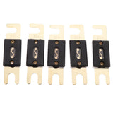 Maxbell 2x5 Pieces Car ANL Fuse Gold Plated 30A 32V