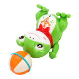 Maxbell Kids Electric Frog Toy Cute LED Musical Spinning Ball Frog Toy for Party Toy