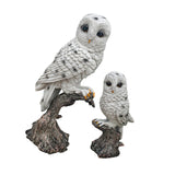 Maxbell Mother and Child Owls Figurine Set for Pathways Decor Lovely Resin