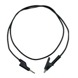 Maxbell Banana Plug to Alligator Clip Test Lead Professional Circuit Assembly 3.3 ft Black