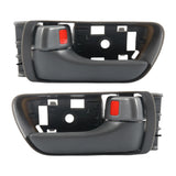 2 Pieces Interior Door Handles 69206-ae020 for Toyota Sienna 2004-2010 Gray handles