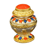 Maxbell Tibetan Bottle Mini Collection Craft for Family Living Room Tabletop Style A
