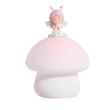 Nursery Nightlight Dimmable Reading Lamp Pat Light for Room Party Study pink hair