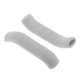 Maxbell Maxbell 1 Pair Soft Bike Brake Lever Cover Grip Guard Protector Handle Sleeve Gray