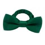 Maxbell Kids Bow Tie Versatile Soft Tux Bowties for Birthdays Stage Performance Prom Dark Green