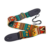Maxbell Guitar Strap Adjustable Shoulder Strap for Electric Guitars Acoustic Guitars Multicolor