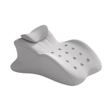 Reading Pillow Ergonomic Adjustable Comfort Back Cushion for Couch Home Dorm Light Gray