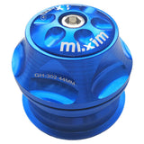 Maxbell Mountain Bike Headset 44mm 1-1/8" Bicycle Bearing Headset Cycling Accessory Blue - Aladdin Shoppers
