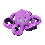 Dog Plush Toy Dog Squeaky Toy Cats Aggressive Chewers Play Tug Sturdy Violet - Aladdin Shoppers