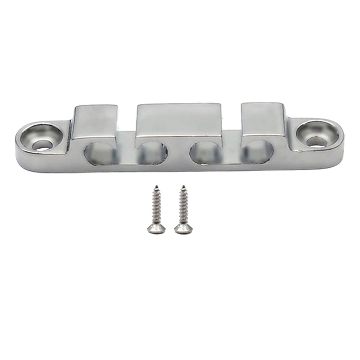 Maxbell String Retainer Metal with Screws for Electric Guitars Classical Guitar Bass 5.2CM