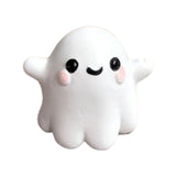 Maxbell Halloween Ghost Statue Cute Art Resin Sculpture for Office Bookshelf Desktop