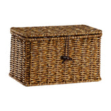 Maxbell Storage Basket with Lid Shelf Basket Storage for Kitchen Nursery Living Room 24 cmx14 cmx14 cm