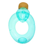 Maxbell Maxbell Swimming Float Ring Durable Safety Transparent for Pool Parties Pool Summer Green Swimming Ring