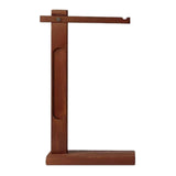 Maxbell Wind Chime Stand Elegant Windchime Holder for Pendant Necklace Wedding Event Brown