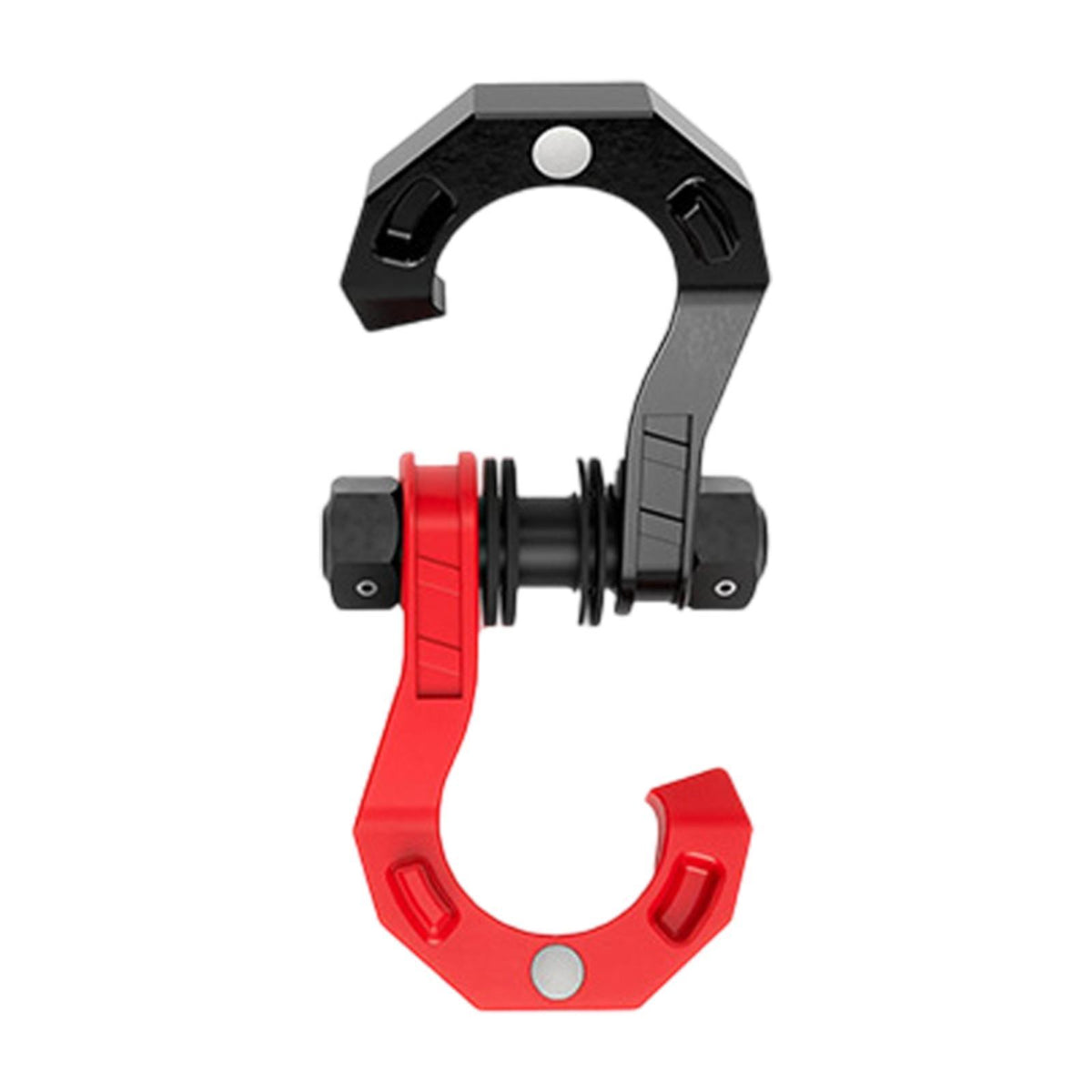 D Ring Split Shackle Accessories Spare Parts Premium Towing Winch Shackle Black Red