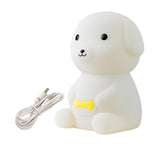 Maxbell Maxbell Cartoon Silicone Puppy Night Light Bedside USB Rechargeable for Kids Bedroom