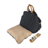 Maxbell Dog Travel Bag Cat Travel Bag for Small and Medium Cats Small Animals Black