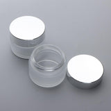 Maxbell Maxbell Empty Cream Jars Refillable Cosmetic Sample Bottles Glass Containers 30g