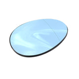 Heated Rearview Mirror Glass Lens Replaces for BMW Mini R56 Hatchback Blue Left