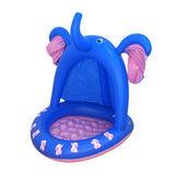 Maxbell Inflatable Pool for Kids Elephant Kiddie Pool for Summer Fun Backyard Garden