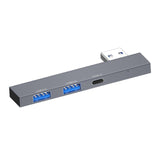 Maxbell USB 3.0 Hub Compact 3 Ports Portable USB Adapter for PC Flash Drive Keyboard USB3.0 USB2.0 Type C