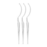 Maxbell Maxbell 3x Eyelash Fitter Display Wand Stick Eyelash Extensions Grafting Tools Clear