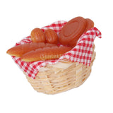 Maxbell Dollhouse Miniature Bread / Toast on a Basket Doll House Food