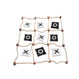 Maxbell Tic TAC Toe Game Strategy Game Classic Yard Game for Adult Children Backyard