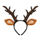 Maxbell Deer Antlers Headband Headdress for Stage Performance Theme Parties Carnival