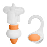 Maxbell Refill Pouch Squeezer Accessories Personal Care Shower Gel Squeeze Accessory orange