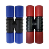 Maxbell 2Pcs Rhythm Shaker Percussion Instruments for Studio Party Supplies Drummers Red and Blue