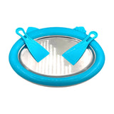 Maxbell Ice Cream Maker Rolled Ice Machine for Frozen Yogurt Sorbets Soft Serve blue