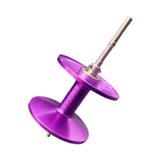 Maxbell Fishing Reel Spool Fishing Reel Modification Baitcasting Reel Spool for CR80 Violet