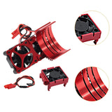 Maxbell 3340 RC Cooling Fan Repair 540 Heat Sink Motor Fan for Vxl-3S Red