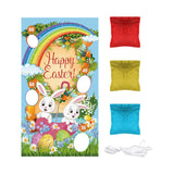 Maxbell Toss Game Banner Party Supplies Toys Picnics Reusable Bunny Toss Games Style A