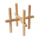 Maxbell Adjustable Plant Stand Lightweight Modern Wooden for Office Home Living Room For 8inch