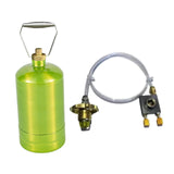 Maxbell Camping Empty Gas Cylinder Storage Tank for Picnic Outdoor Sport Backpacking Green