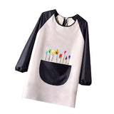 Kids Arts Smock Multifunction Craft Kids Painting Apron for Kitchen Home Kids M