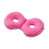 Maxbell Bathtub Cushion Lightweight Portable Hip Support for Indoor Bathroom Bathtub Rose Red