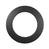 Maxbell Target Boards Surround Round Backboard Stable Protection for Home Garage Office black