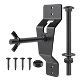 Generic Spare Tire Holder Mount Black Wall Mount for Van Garages Semis